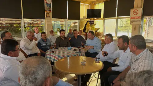 Konya Vekili Özer, çiftçilerin beklentilerini dinledi