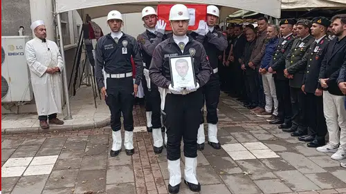 Şanlıurfa’da hayatını kaybeden başkomiser Konya’da toprağa verildi