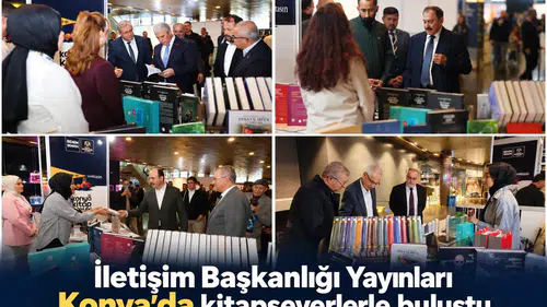 İletişim Başkanlığı Yayınları Konya’da kitapseverlerle buluştu