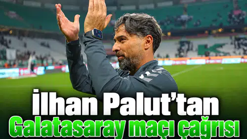 Konyaspor’da İlhan Palut’tan Galatasaray maçı çağrısı