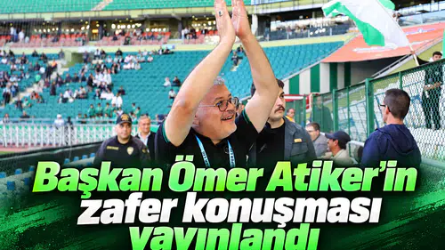 Konyaspor'da Başkan Ömer Atiker takıma seslendi! Çok güzel yerlere geleceğiz