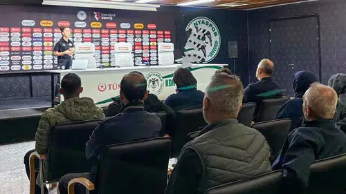 Konyaspor'da örnek uygulama başladı