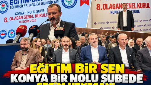 Eğitim Bir Sen Konya Şubesinde değişim günü! Anik’ten net mesaj