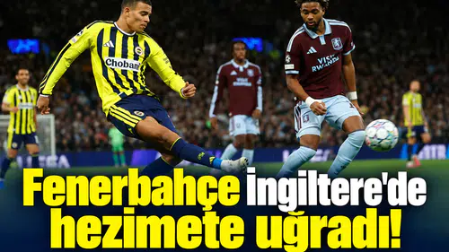 Fenerbahçe İlgiltere'de dağıldı! Tarihi hezimet