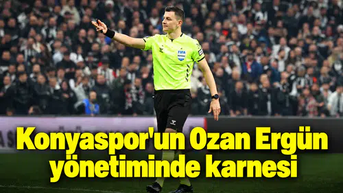 Konyaspor'un Ozan Ergün yönetiminde karnesi