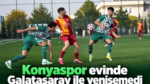 Konyaspor evinde Galatasaray ile berabere kaldı