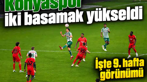 Konyaspor küme düşme hattından çıktı! Süper Lig'de görünüm