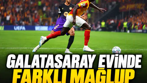 Galatasaray evinde Barcelona'ya farklı mağlup