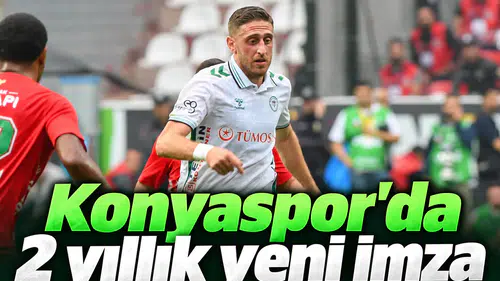 Konyaspor'da 2 yıllık yeni sözleşme