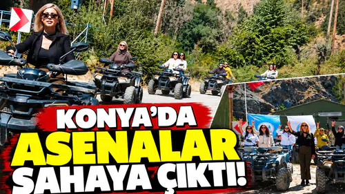 Konya’da Asenalar sahaya çıktı!