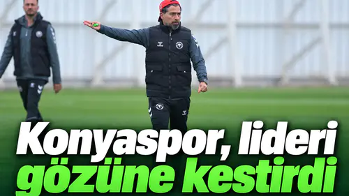 Konyaspor, lideri gözüne kestirdi