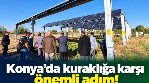 Konya’da kuraklığa karşı önemli adım!