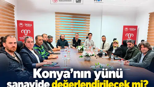 Konya’nın yünü sanayide değerlendirilecek mi?