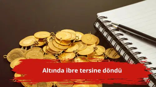 Altında ibre tersine döndü