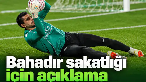 Konyaspor'da İlhan Palut, Bahadır'ın sakatlığıyla ilgili konuştu