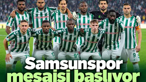 Konyaspor'da Samsunspor mesaisi başlıyor