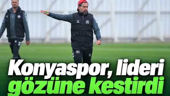 Konyaspor, lideri gözüne kestirdi