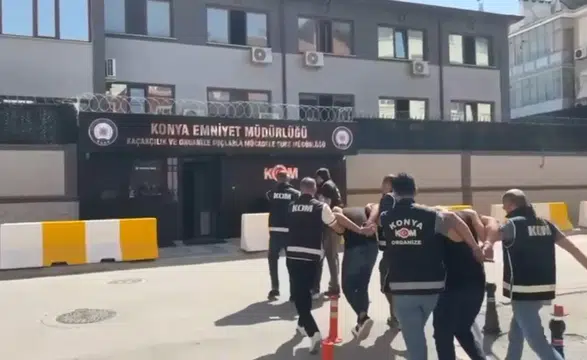 20 gözaltı! Konya Emniyeti'nin 'Kıskaç'ından kaçamadılar