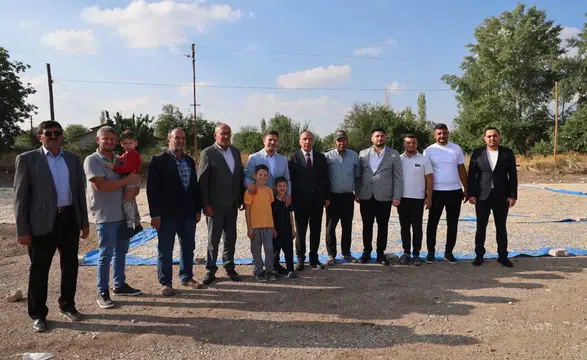 AK Parti Konya Vekili Özboyacı Çumra’da çiftçilerle buluştu