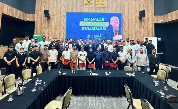 Karatay AK Gençlik mahalle başkanlarıyla buluştu