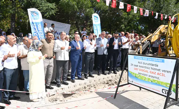 Konya’da 5 kırsal mahalle doğal gaza kavuşuyor! İlk adım atıldı