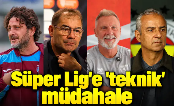 Süper Lig'e 'teknik' müdahale! 9 haftada 7 ayrılık
