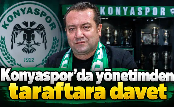 Konyaspor'da yönetimden Başakşehir maçı açıklaması