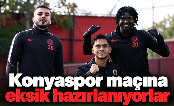Konyaspor maçına eksik hazırlanıyorlar