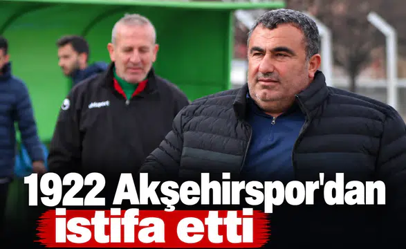 1922 Akşehirspor'da teknik direktör istifası