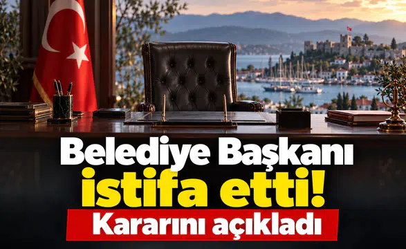 Belediye Başkanı istifa etti! Kararını açıkladı
