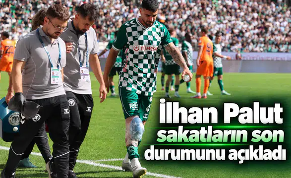 Konyaspor’da İlhan Palut, sakat oyuncuların durumunu açıkladı!