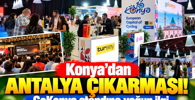 Konya’dan Antalya çıkarması! GoKonya standına yoğun ilgi