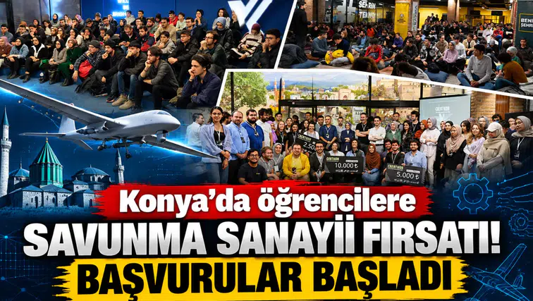 Konya’da öğrencilere savunma sanayii fırsatı! Başvurular başladı