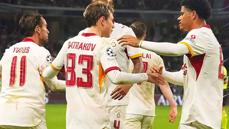 Galatasaray'dan Fransa'da 4 gollü galibiyet