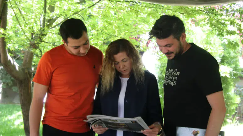 Azmi ile gençlere örnek oldu