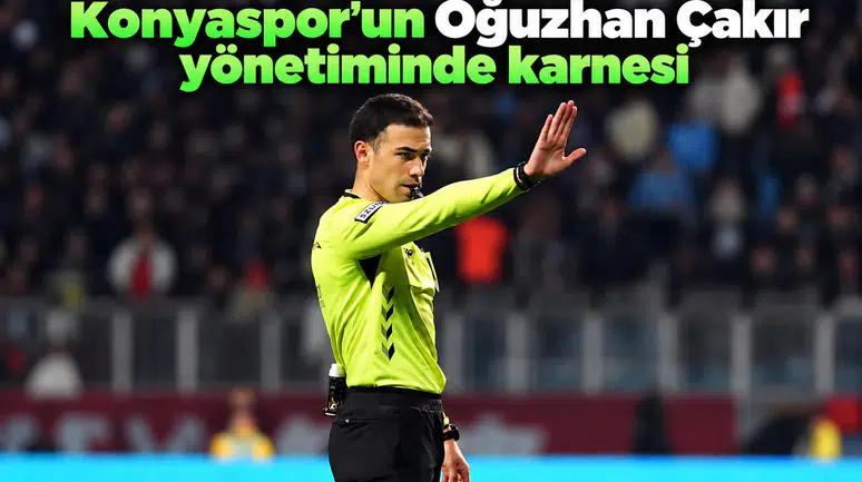 Konyaspor'un Oğuzhan Çakır yönetiminde karnesi