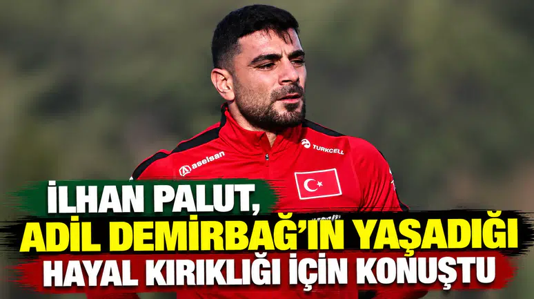 Konyaspor'da İlhan Palut, Adil Demirbağ'ın yaşadığı hayal kırıklığı için konuştu