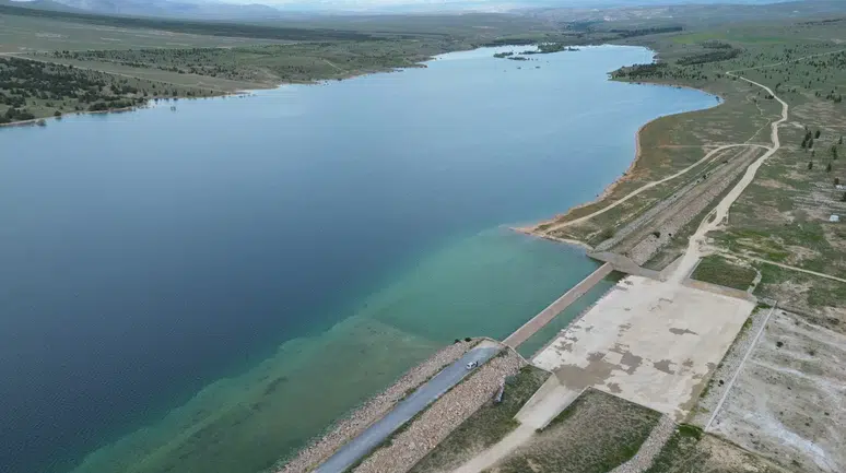 Geçen yıl kupkuruydu! Karaman’daki baraj şimdi taştı
