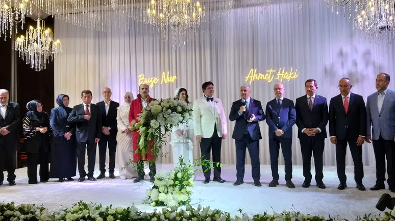 Buse Nur ve Ahmet Haki’nin mutlu günü