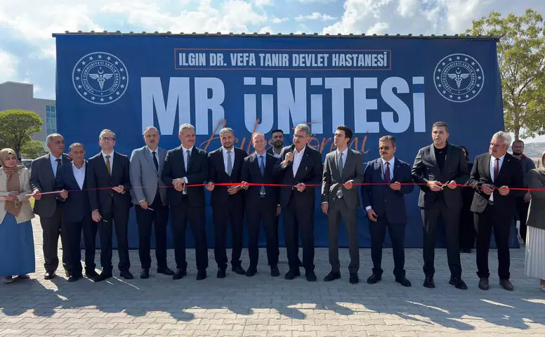 Konya’daki hastanede MR Ünitesi açıldı