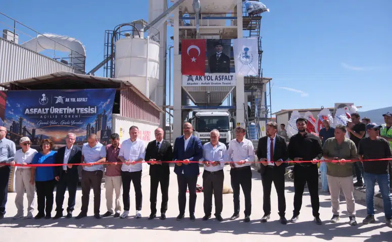 Konya’da bir ilçe daha asfalt için harekete geçti! 58 milyonluk tesis açıldı