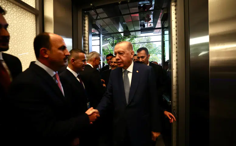 Başkan Altay, New York’ta Recep Tayyip Erdoğan ile görüştü