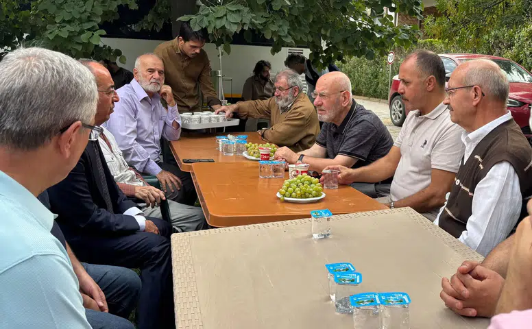 Başkan Kavuş, Ahmet Sorgun’u zor gününde yalnız bırakmadı