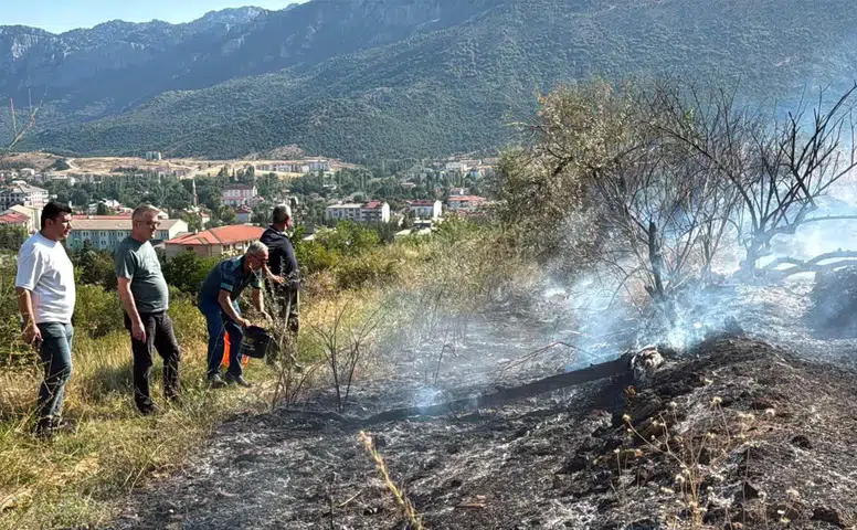 Konya’da yangın! Vatandaşlar da destek verdi