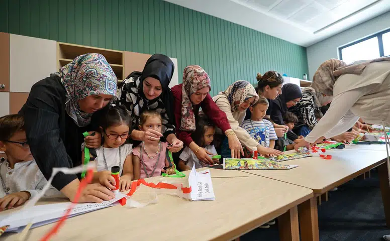 Selçuklu Çocuk Mektepleri’nde yeni dönem başladı! Çocuklar ders başı yaptı