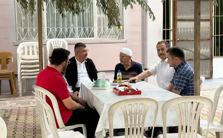 Vekil Ekici, Ahmet Hadimioğlu’nu zor gününde yalnız bırakmadı