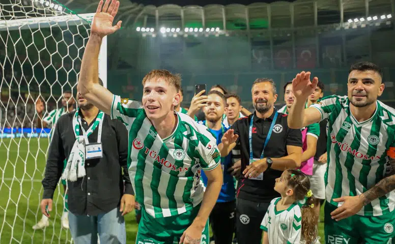 Konyaspor'un Macar futbolcusu çifte sevinç yaşıyor