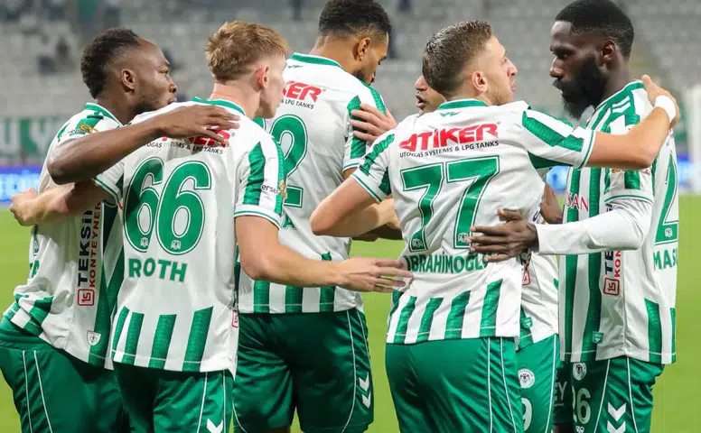 Konyaspor, o istatistikte son 3'te
