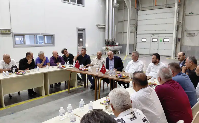 Konya’da tarımın geleceği konuşuldu! Heyet o tesiste buluştu
