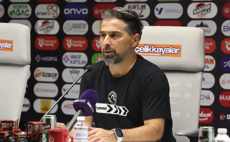 Konyaspor'da İlhan Palut, Trabzonspor zaferini yorumladı! Karakter koyduk